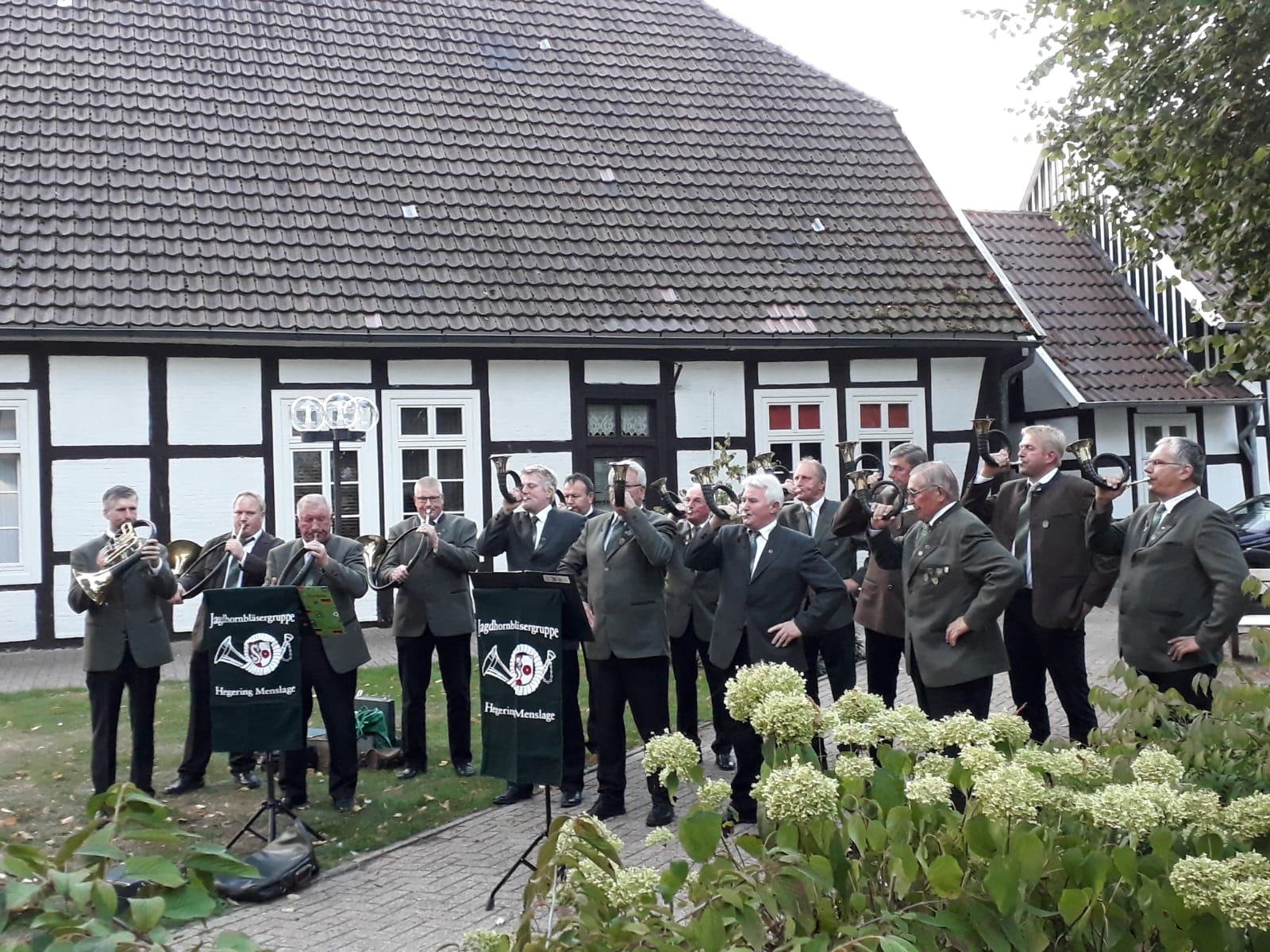 Abendgottesdienst mit der Jagdhornbläsergruppe